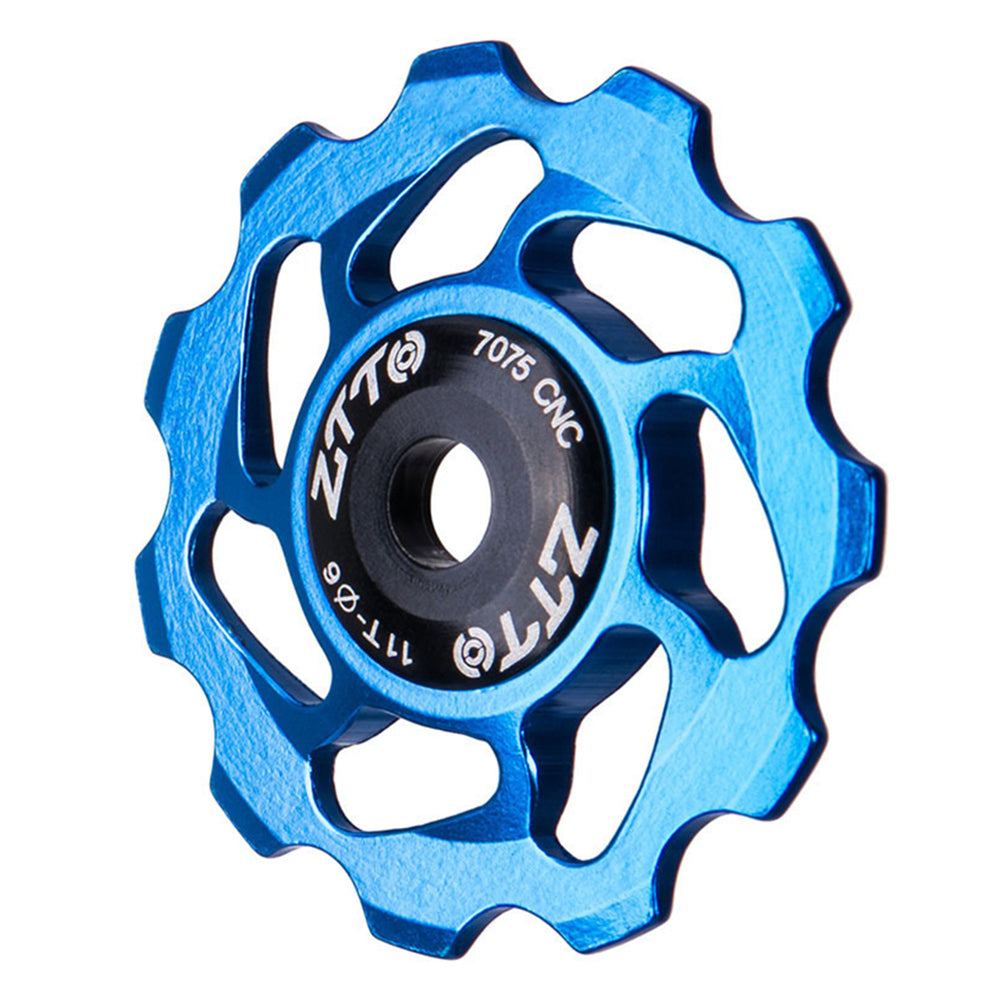 ZTTO 11T Bicycle Ceramic Bearing Jockey Wheel Aluminium Alloy Rear Derailleur Guide Roller ZTTO 11T Bicycle Ceramic Bearing Jockey Wheel Aluminium Alloy Rear Derailleur Guide Roller